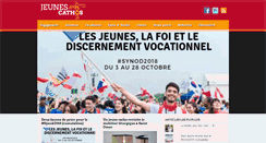 Desktop Screenshot of blog.jeunes-cathos.fr